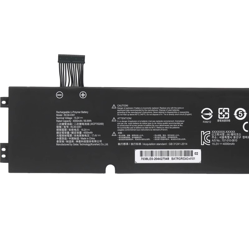 Battery Razer Blade 15 Base RZ09-03519E11-R3U1 4000mAh 60.8Wh