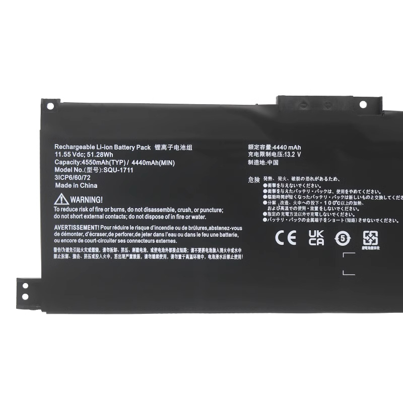 Battery Thunderobot 911 Air 4550mAh 51.28Wh